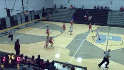 Preston girls basketball highlights Laurel Highlands High School
