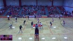 Holliday volleyball highlights Henrietta