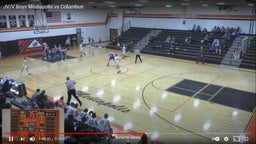 Mediapolis basketball highlights Columbus High School