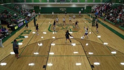 Liberty-Benton volleyball highlights Clay High School