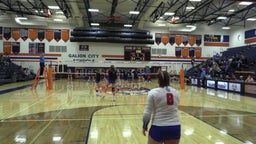 Liberty-Benton volleyball highlights Gilmour Academy High School