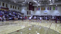 Liberty-Benton volleyball highlights Ottawa-Glandorf High School