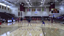Liberty-Benton volleyball highlights Wayne Trace High School