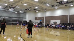 Liberty-Benton volleyball highlights St. Francis DeSales High School