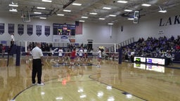 Liberty-Benton volleyball highlights Johnstown-Monroe High School