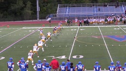 New London football highlights Waterford High School