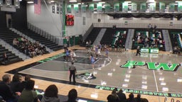 Port Washington girls basketball highlights West Bend West High School