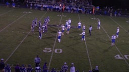 Strasburg football highlights Woodstock Central High School