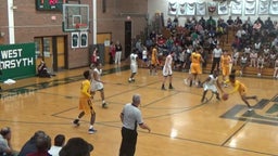 West Forsyth basketball highlights East Mecklenburg High School
