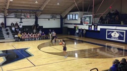 Whitesburg Christian Academy girls basketball highlights Hatton High School