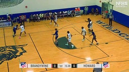 Brandywine basketball highlights Howard High School