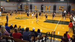 Eudora volleyball highlights Bonner Springs High School