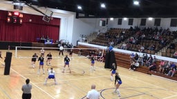 Exeter-Milligan volleyball highlights Meridian High School