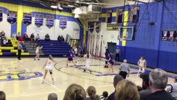 Chestnut Ridge girls basketball highlights Richland High School