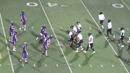Northeast Early College football highlights Liberty Hill High School