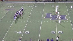 Liberty Hill football highlights Veterans Memorial