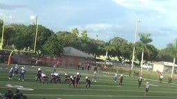 Justin Arzate's highlights Palm Glades Academy