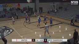 West Shamokin basketball highlights United High School
