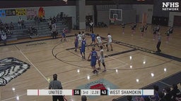 West Shamokin basketball highlights United High School