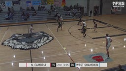 West Shamokin basketball highlights Northern Cambria High School