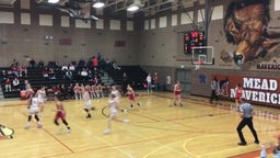 Skyline girls basketball highlights Mead