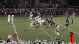 New Milford football highlights vs. Pomperaug High