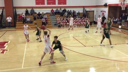 Forest Hills basketball highlights Bishop McCort High School