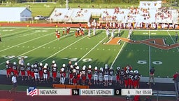 Mt. Vernon football highlights Newark High School