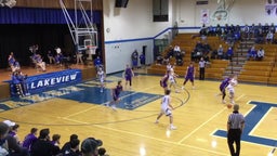Lakeview basketball highlights Milford High School