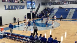 Lakeview basketball highlights Pierce High School