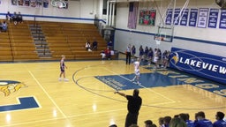 Lakeview basketball highlights Clarkson-Leigh High School