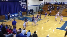 Lakeview basketball highlights Centennial High School