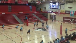 Lakeview volleyball highlights Lincoln Christian School