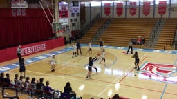 Central Texas Saints girls basketball highlights Cincinnati Trailblazers HomeSchool High