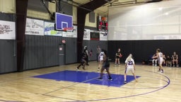 Central Texas Saints girls basketball highlights Wichita HomeSchool