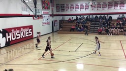 Clarksville girls basketball highlights Nashua-Plainfield High School