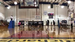 Richards School for Young Women Leaders volleyball highlights Crockett Early College High School