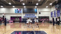 Richards School for Young Women Leaders volleyball highlights Navarro Early College High School