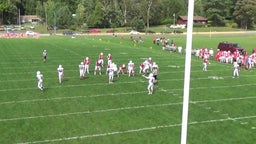 Saranac Lake football highlights Ticonderoga High School