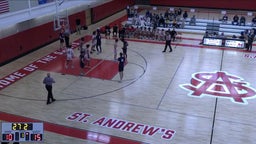 James Laur's highlights St. Andrew's High School