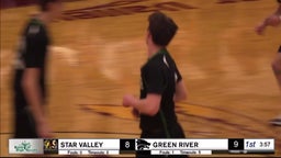 Star Valley basketball highlights Green River High School