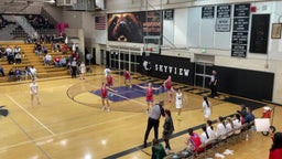 Skyview girls basketball highlights Centaurus High School