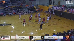 Augusta girls basketball highlights Rose Hill High School
