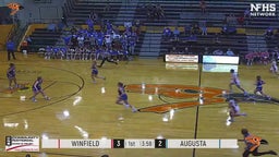 Augusta girls basketball highlights Winfield High School