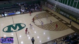 Medina girls basketball highlights Shaker Heights High School