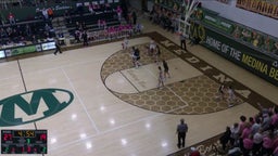 Medina girls basketball highlights Highland High School