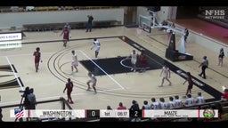Washington basketball highlights Maize High School