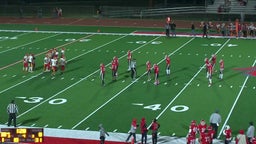 Columbus football highlights Burlington High School