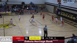 Northern Cass girls basketball highlights Lisbon High School