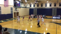 Concord girls basketball highlights Exeter High School